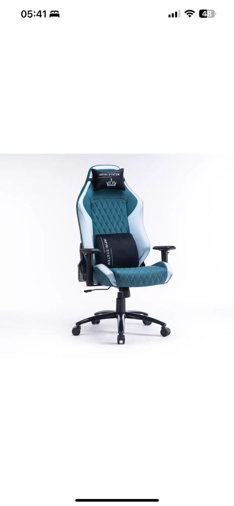 Комп'ютерне крісло Infini System Elite Зелений