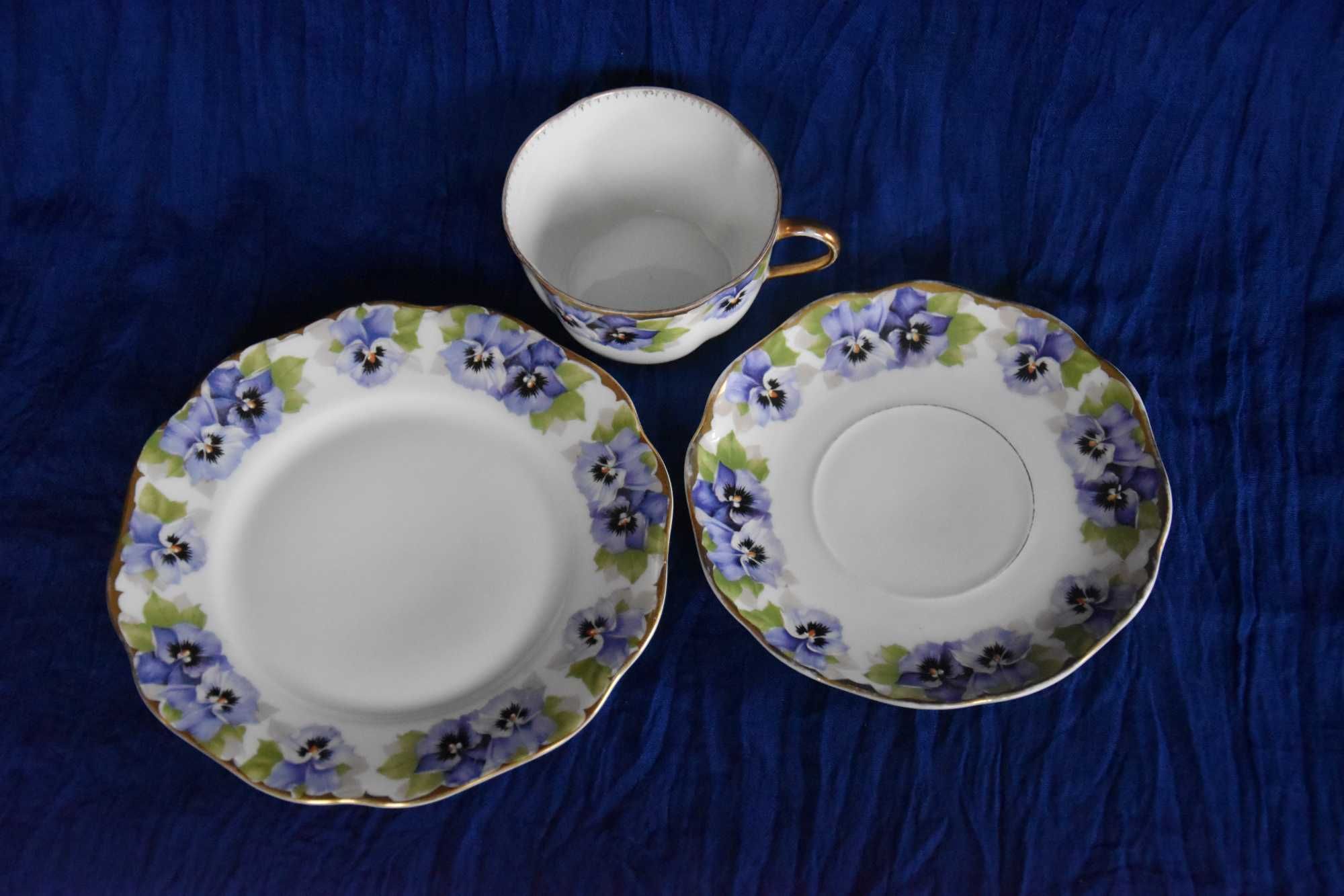 Filiżanka Rosenthal Chrysantheme Viktoria Luise 1901r. stara porcelana