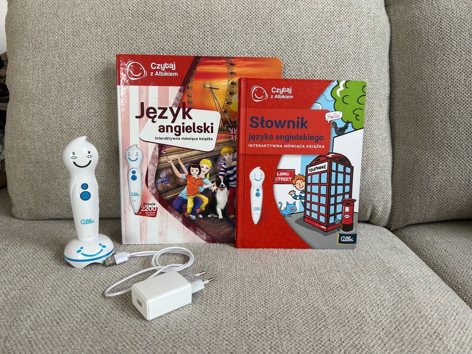 Czytaj z albikiem x 2 język angielski + słownik