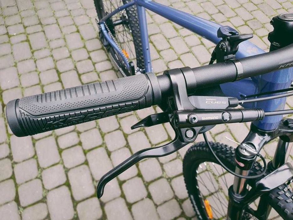 Kross Level 2.0, Cues, czarny, niebieski, rozm. L, XL, XXL - WYPRZEDAŻ