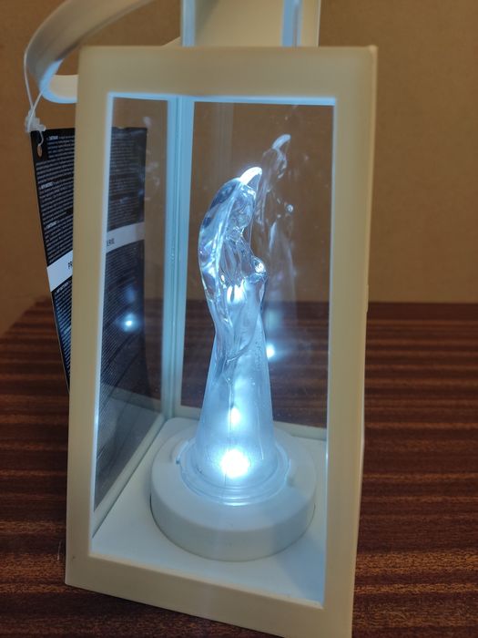 Latarenka LED kortina anioł