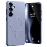 Etui do Galaxy S24+ Plus Mercury MagSafe Silikonowe lawendowe