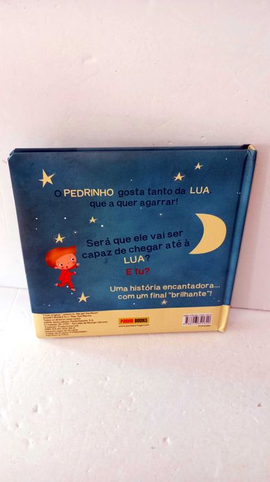 Pedrinho quer tocar na Lua