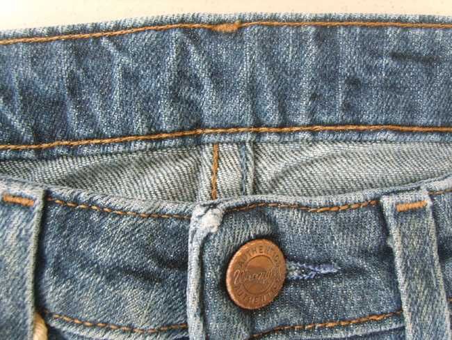 Dżinsy Wrangler , granatowe damskie spodnie jeansowe W26 L32 pas 72 cm