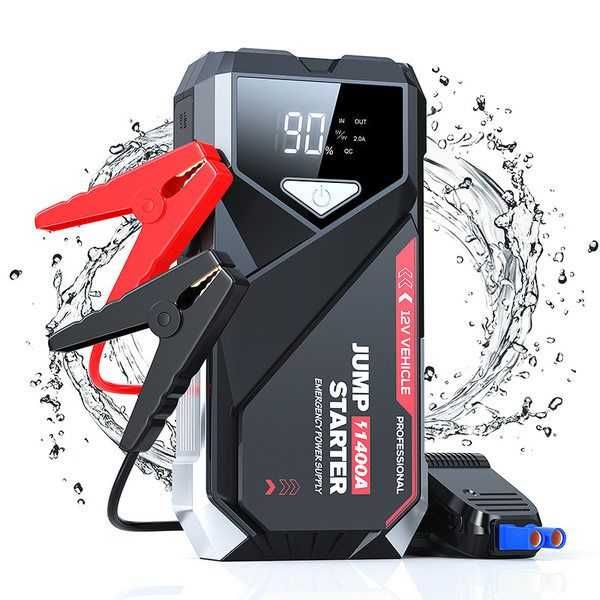 Пускозарядное устройство Бустер для авто JUMP STARTER 18000mAh, 1400A