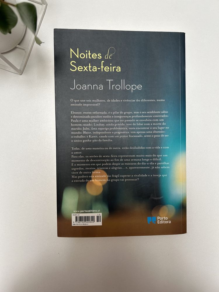 Livro “Noites de Sexta-feira” de Joanna Trollope