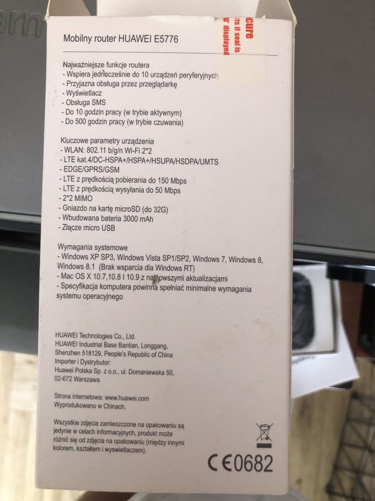 Modem Wi-Fi  huaewei E5776