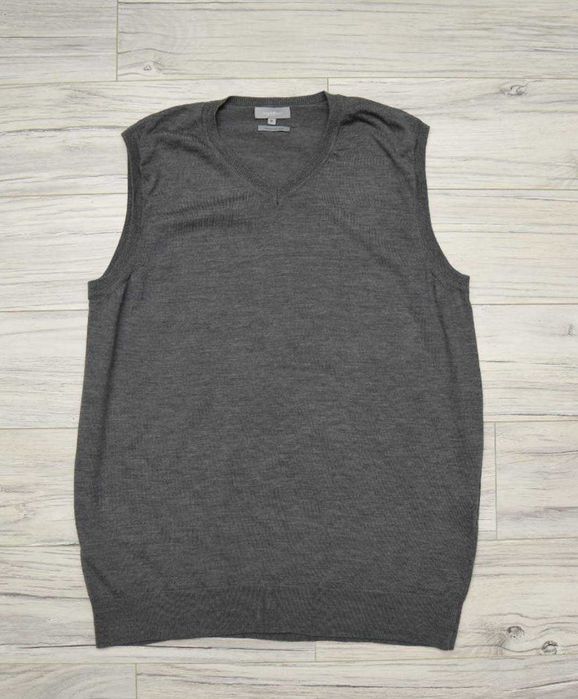 Kamizelka/bezrękawnik -100% wełna merino