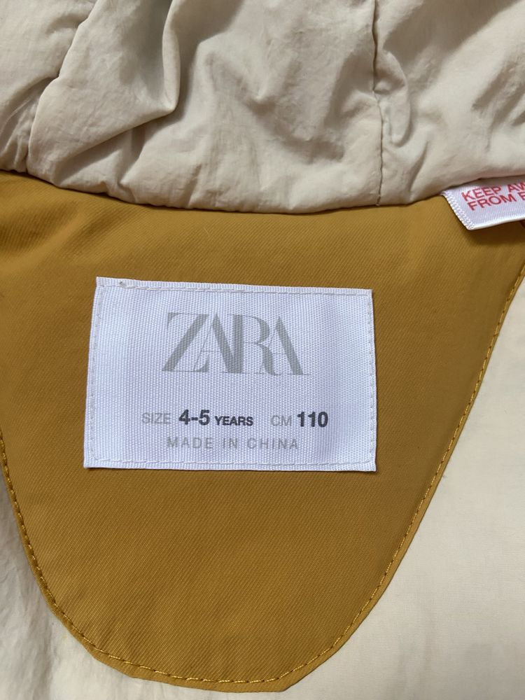 Зимовий пуховик/парка/куртка Zara 110 4-5 років