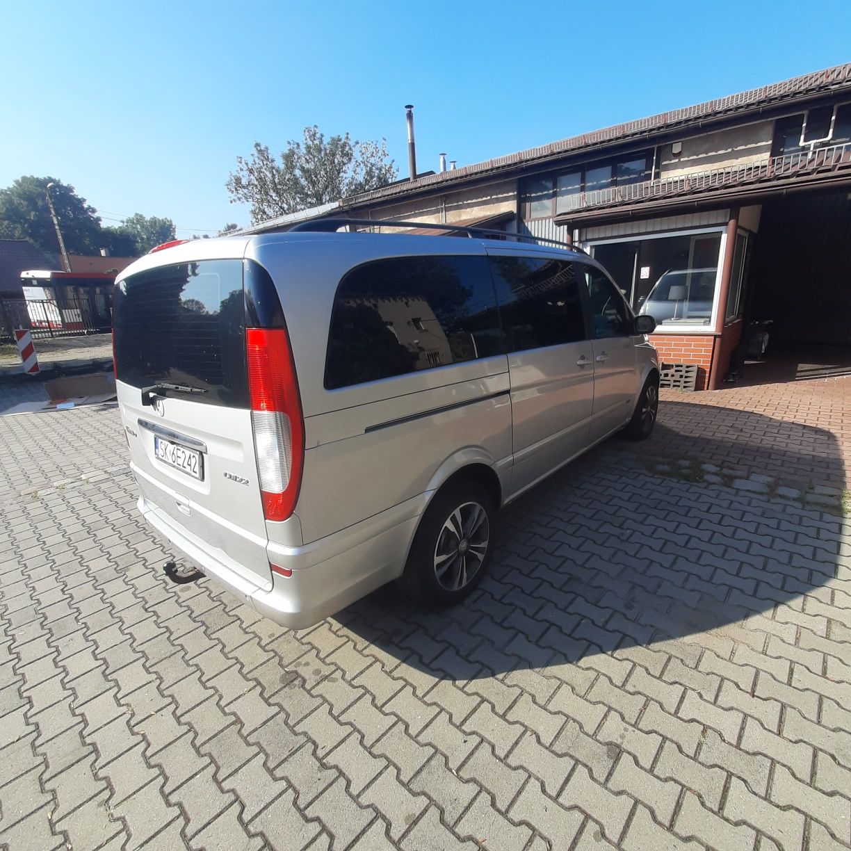 Mercedes Viano 2.2 2008r Skóra 6 kapitańskich klimatronic hak
