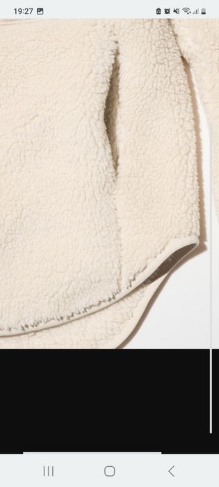 Курка кардиган флиска тедди Uniqlo M-L,новаяL