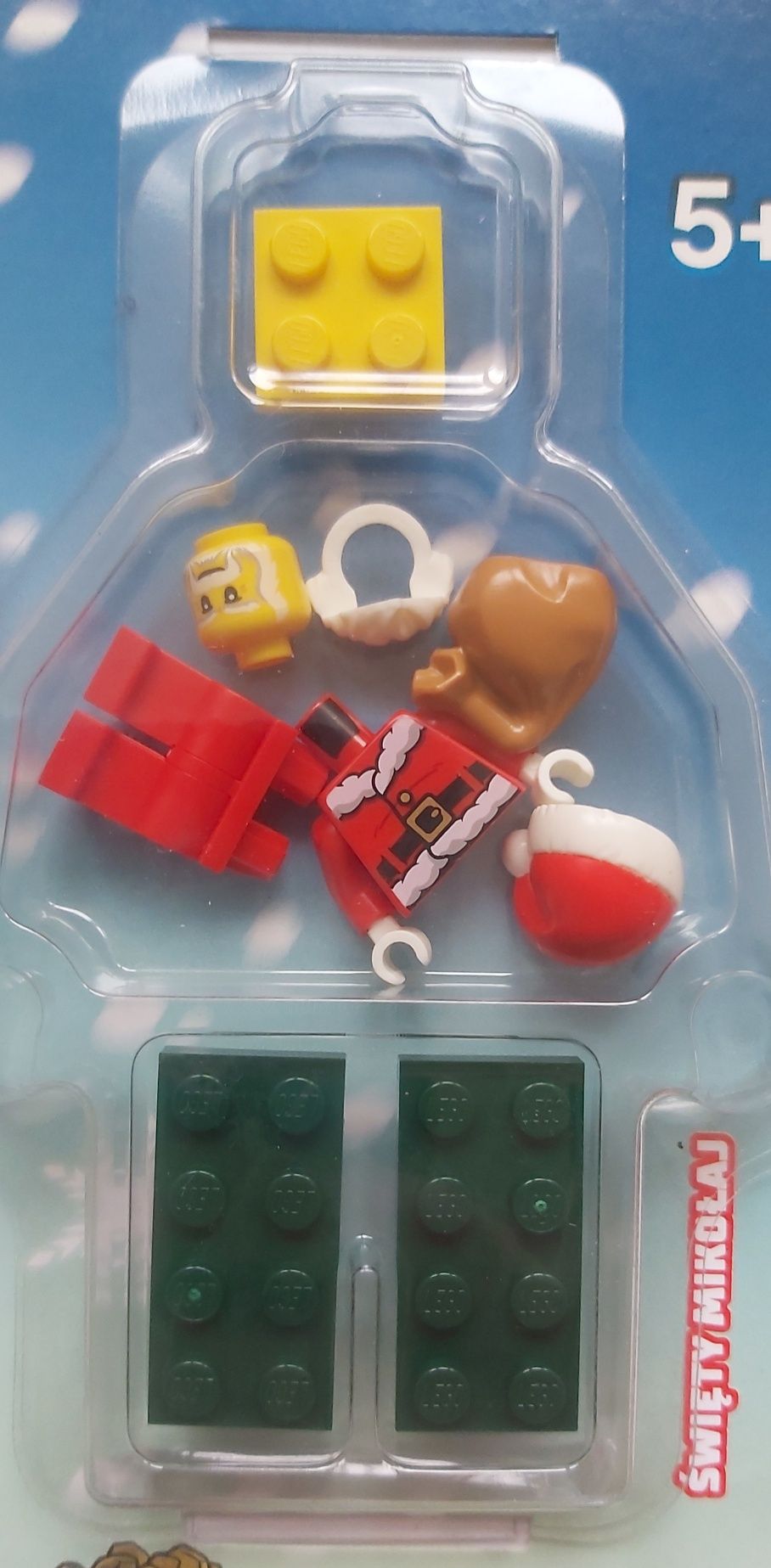 Mikołaj figurka Lego z komiksem