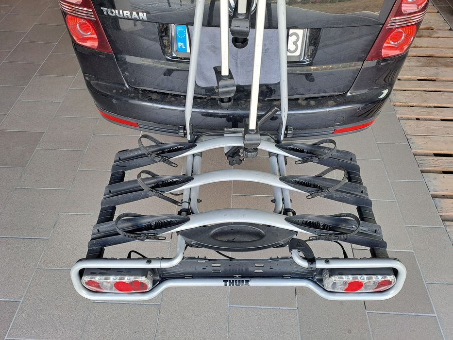 Bagaznik rowerowy thule na 3 rowery
