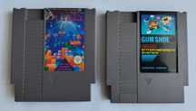 Uszkodzone gry Nintendo NES Tetris + Gumshoe