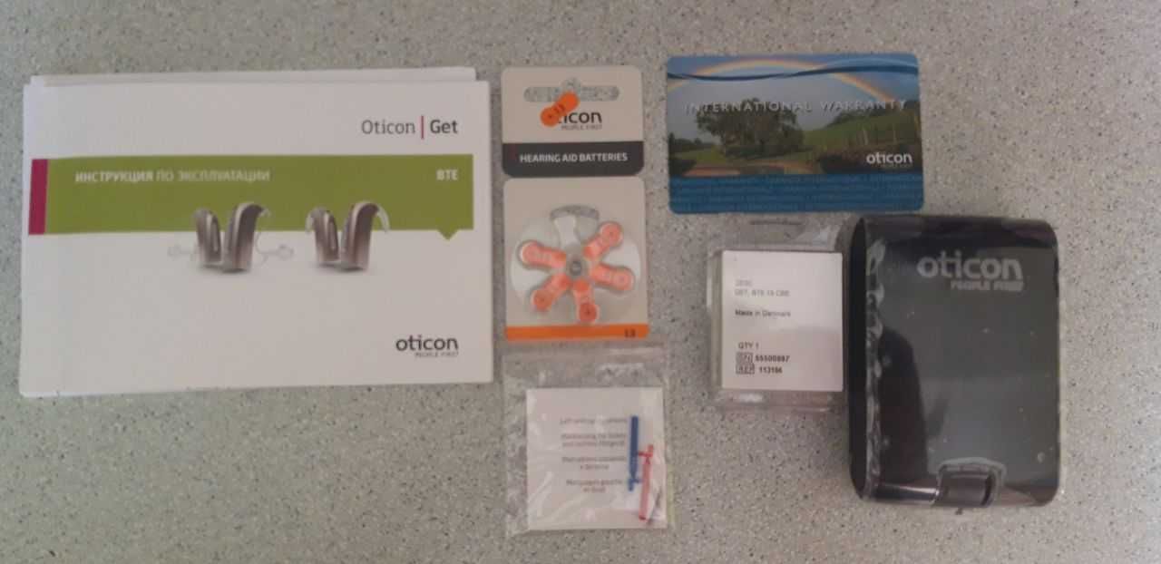 Продам слуховой аппарат Oticon. Новый