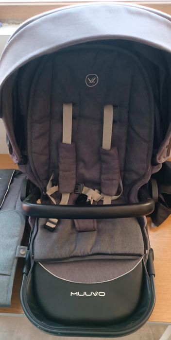 Wózek MUUVO QUICK 2.0  gondola i spacerówka 2w1