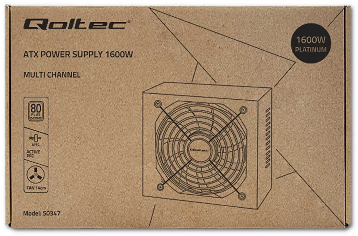 Zasilacz Qoltec Gaming Miner 1600W Platinum Plus Tanio nowy !