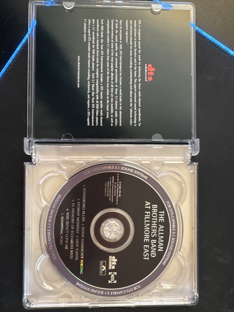 Allman Brothers Band - Live At Fillmore East - 5.1 DTS