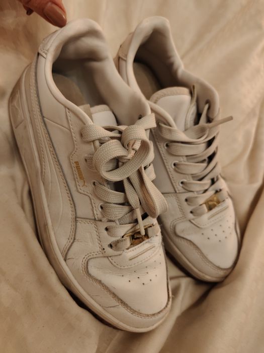 Puma buty sportowe sneakersy adidasy 38 białe
