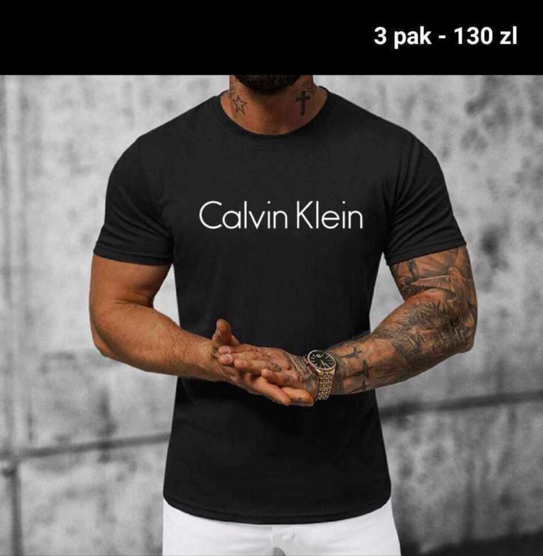 Koszulki męskie Calvin Klein 3 pak