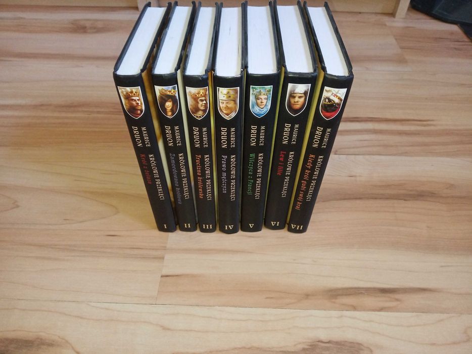 Królowie przeklęci. Tom 1-7 Maurice Druon