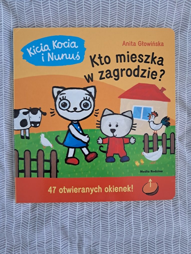 Kicia Kocia I Nunuś z okienkami- zestaw