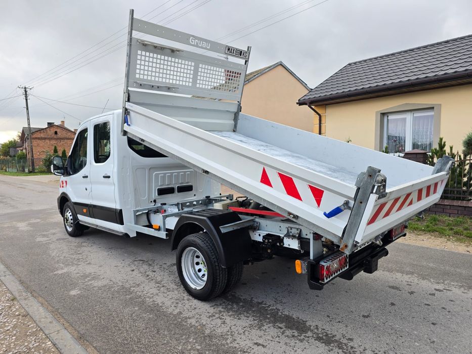 Transit 2.0 170Km Dubel Kabina Doka Kiper Wywrot Bogate Wyposażenie!