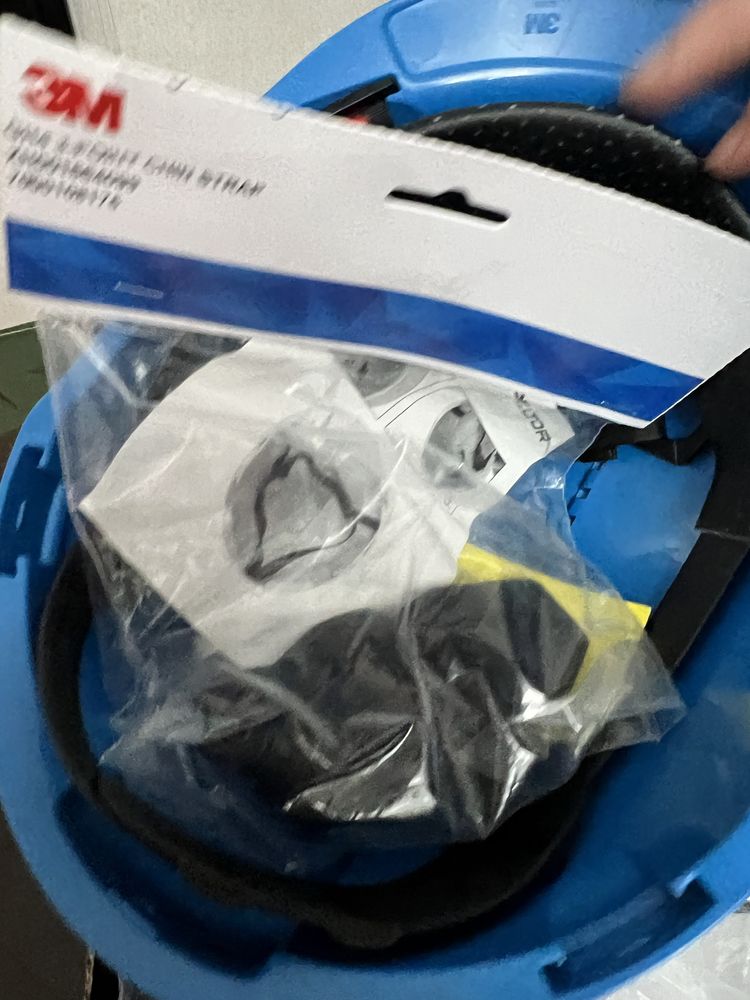 Hełm ochronny 3M G3000 NUV Solaris - niebieski