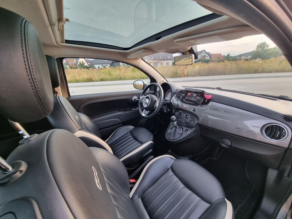 Fiat 500 LIFT 1.2 Panorama,Skóra,Nawigacja