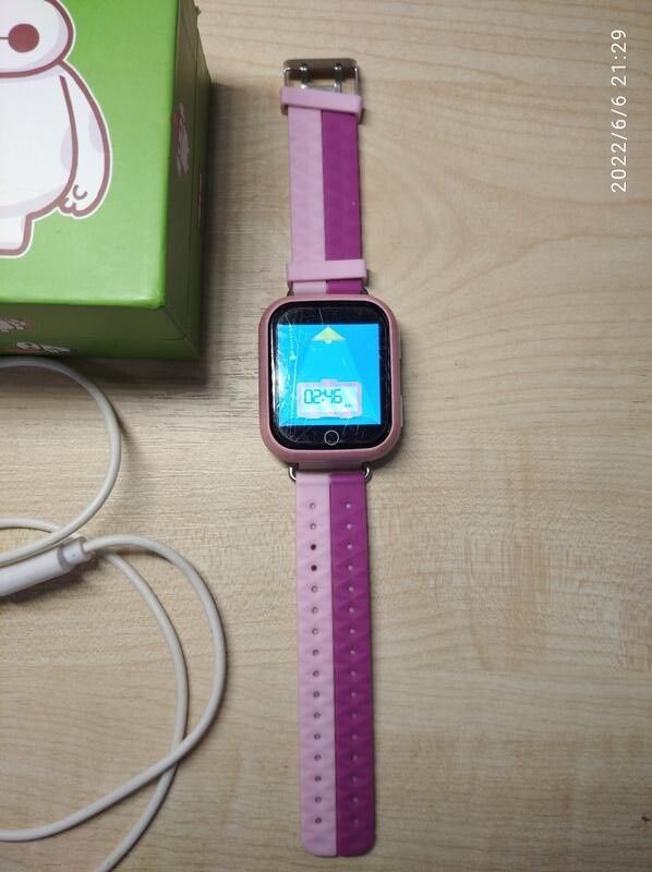 Смарт-годинник Smart Watch Q90 Pink GPS Умные часы