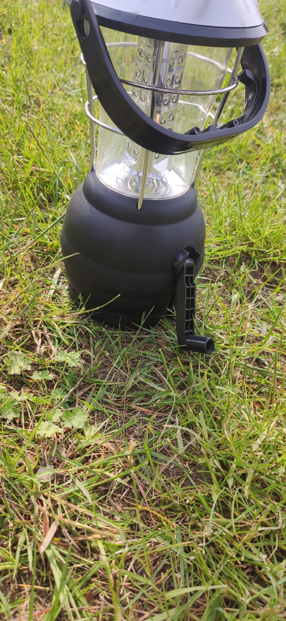 Solarna lampa kempingowa 36 LED dynamo