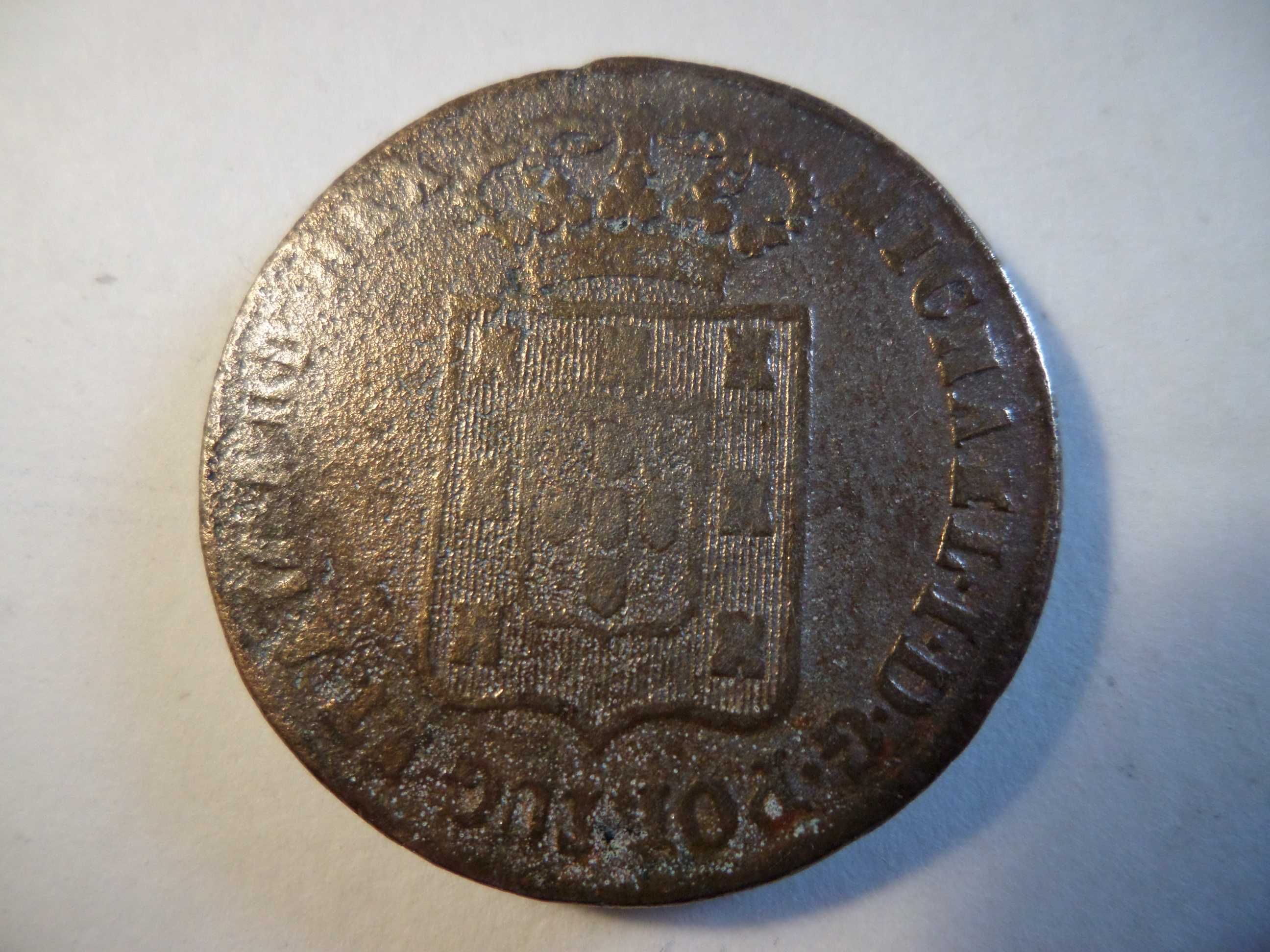 Moeda  40 Reis  1831  (Pataco)