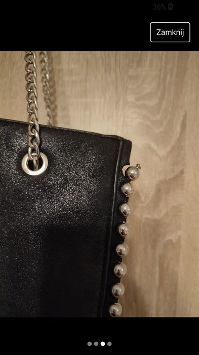 Torebka shopperka czarna