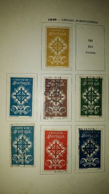 Selos de Portugal - Coleção incompleta de 1853 a 1977 (Novos e Usados)
