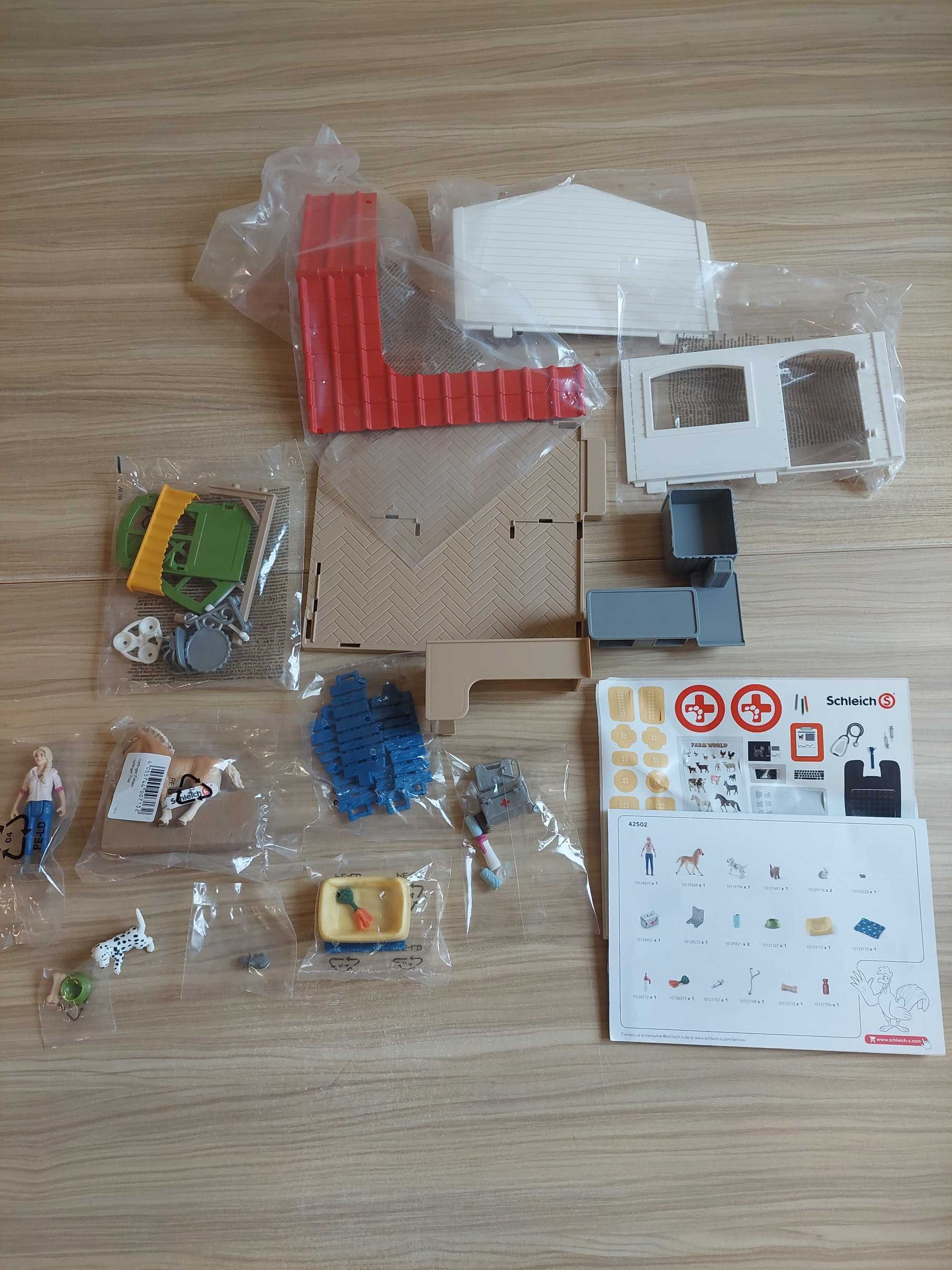 Schleich 42502 Klinika Weterynaryjna Ze Zwierzętami