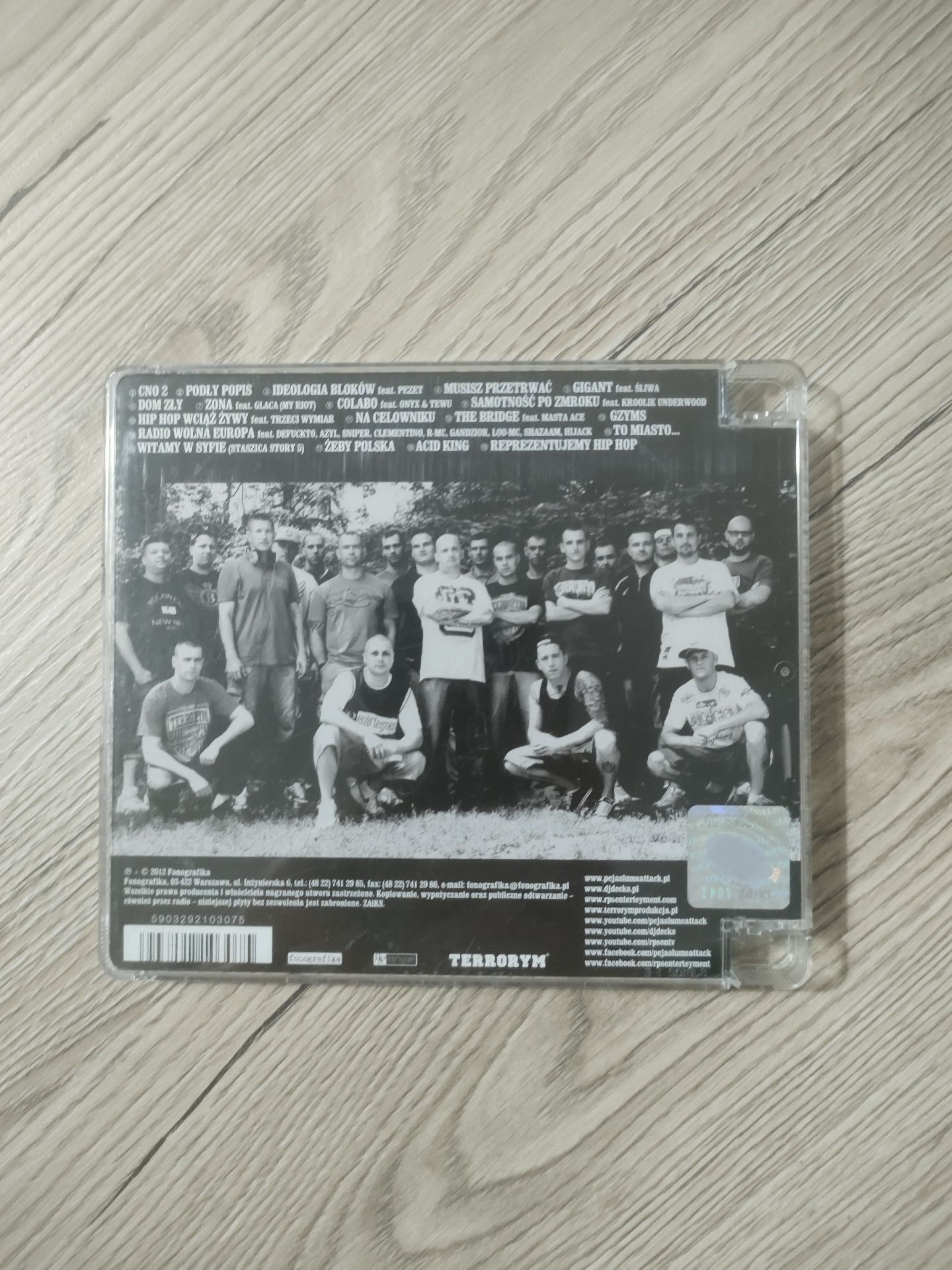 Slums attack peja dj DECKS CNO2 1 wydanie płyta CD rap hip-hop