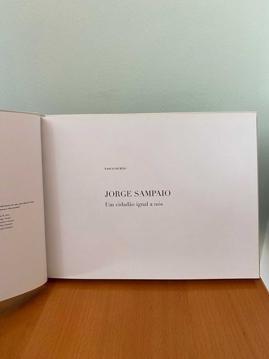 Jorge Sampaio - Um cidadão igual a nós - Fotobiogafia - Vasco Durão