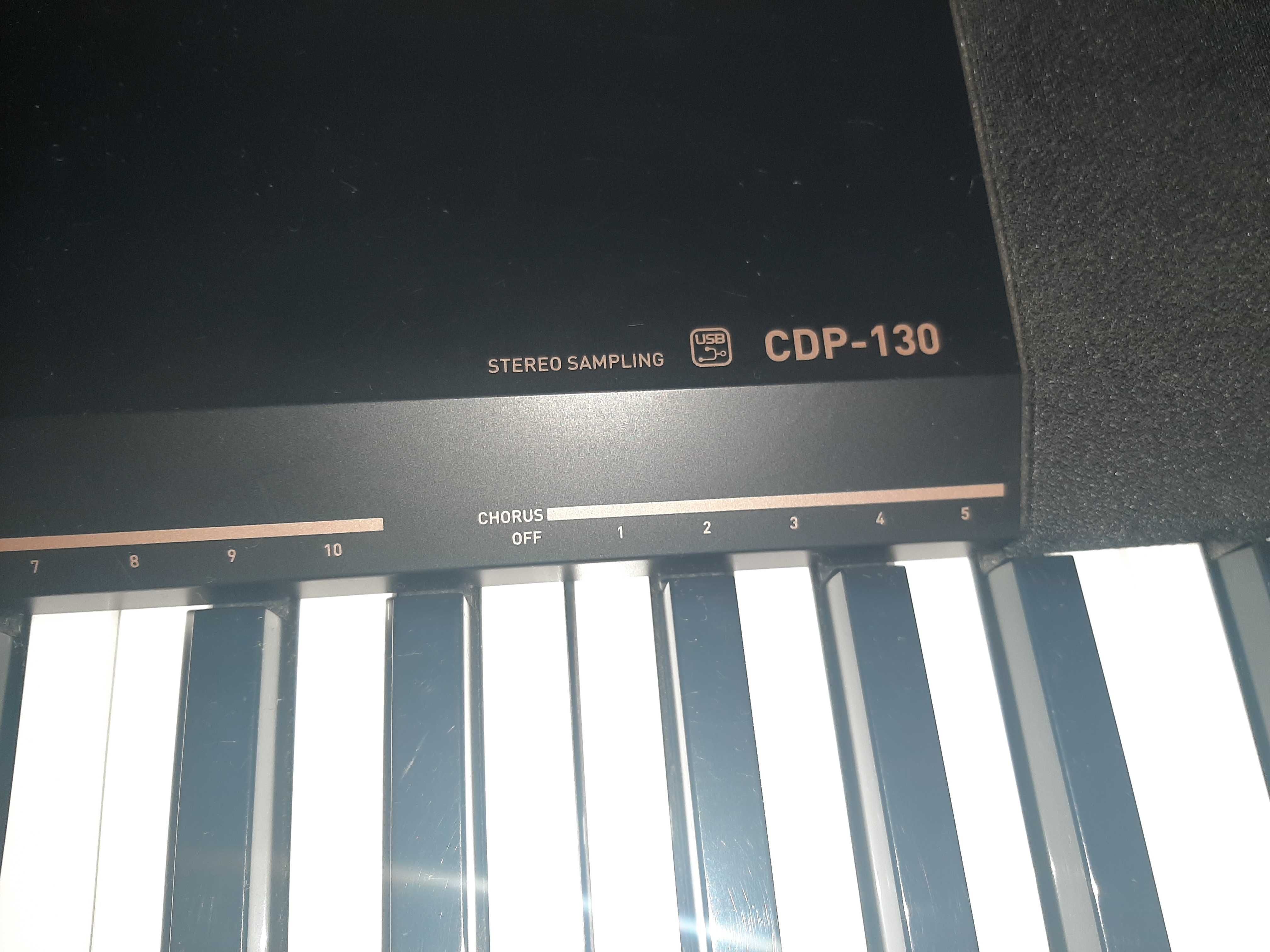 piano digital casio CDP 130BK