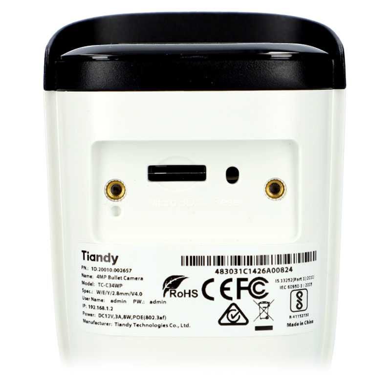 Kamera sieciowa Tiandy IP 4Mpx TC-C34WP Color Maker