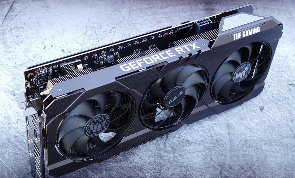 Терміново продам відеокарту ASUS TUF Gaming GeForce RTX 3060 Ti 8gb