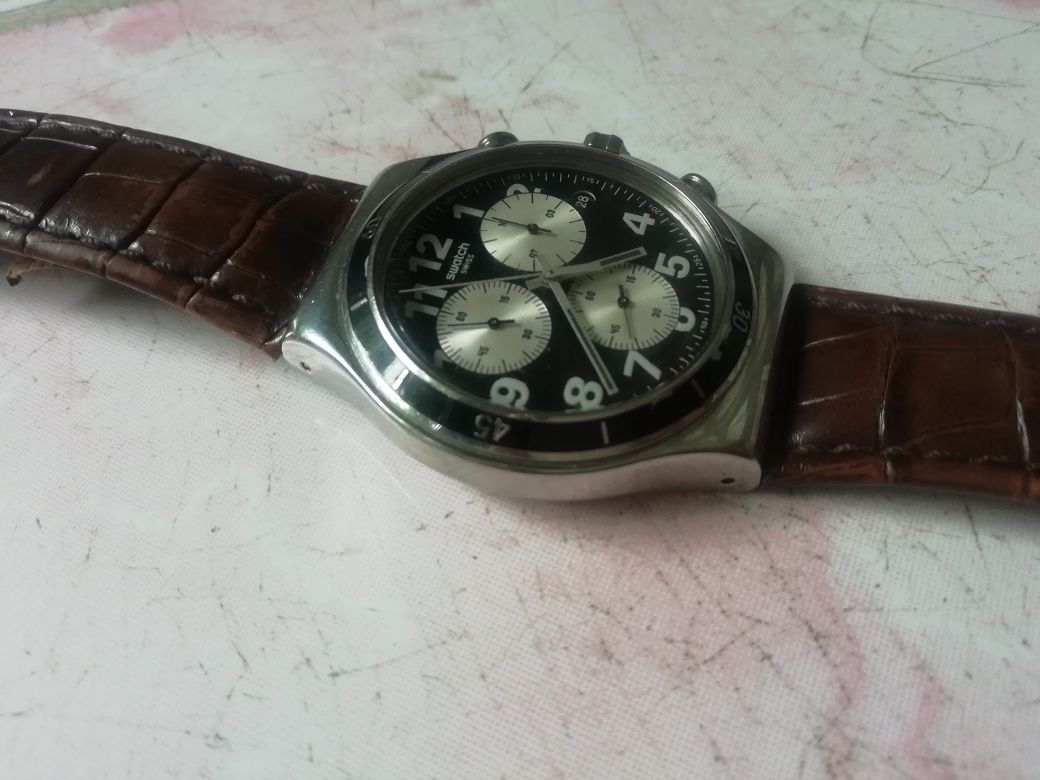 Годинник swatch. V 8. Хронограф. Швейцарія.