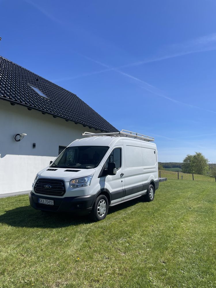Ford Transit mk8 2.0 Tdci 130km l3h2, klima , hak , niski przebieg