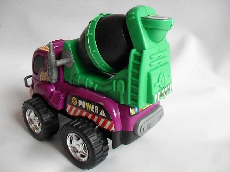 SOLIDNA Auto betoniarka, zabawka z grubego plastiku, kolorowa - NOwa