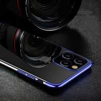 Etui Clear Color Żelowe do Samsung Galaxy S21+ 5G - Niebieski