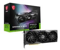 Nowa grafika MSI GeForce RTX 4070 GAMING X SLIM 12GB GDDR6X. Z DLSS3 W