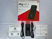 IK Multimedia iRig HD X - interfejs gitarowy iPhone, iPad, PC, Mac