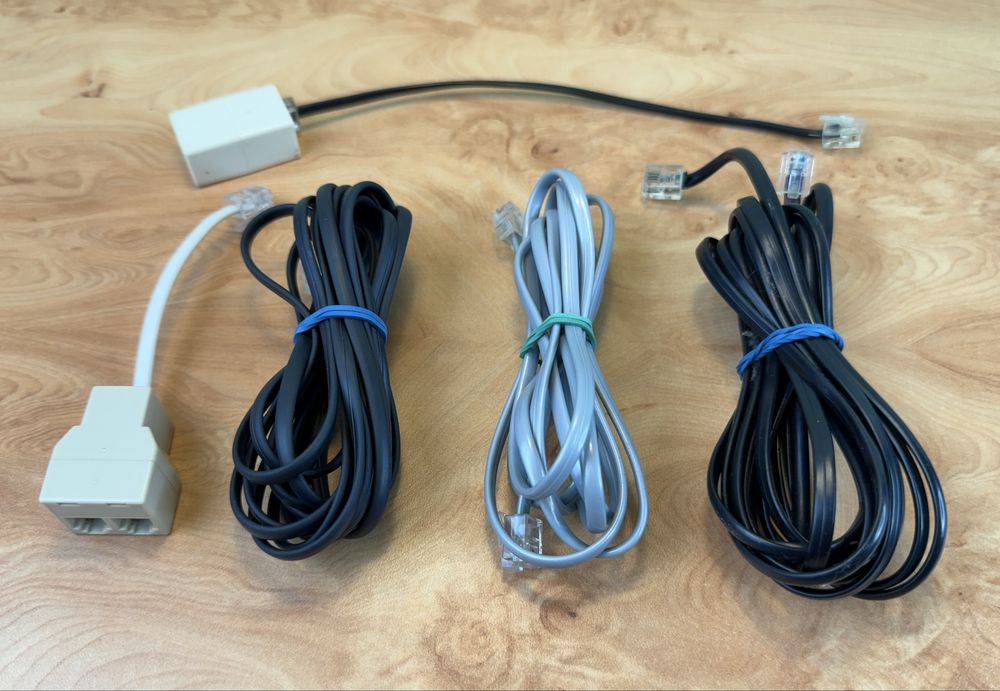 Cabos RJ11 p/ Telefone Físico (vários)