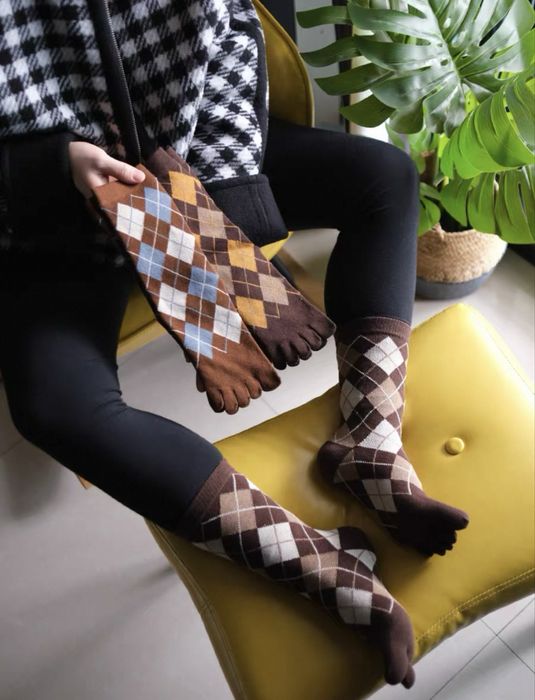 Шкапетки пʼять пальців, анатомічні шкарпетки