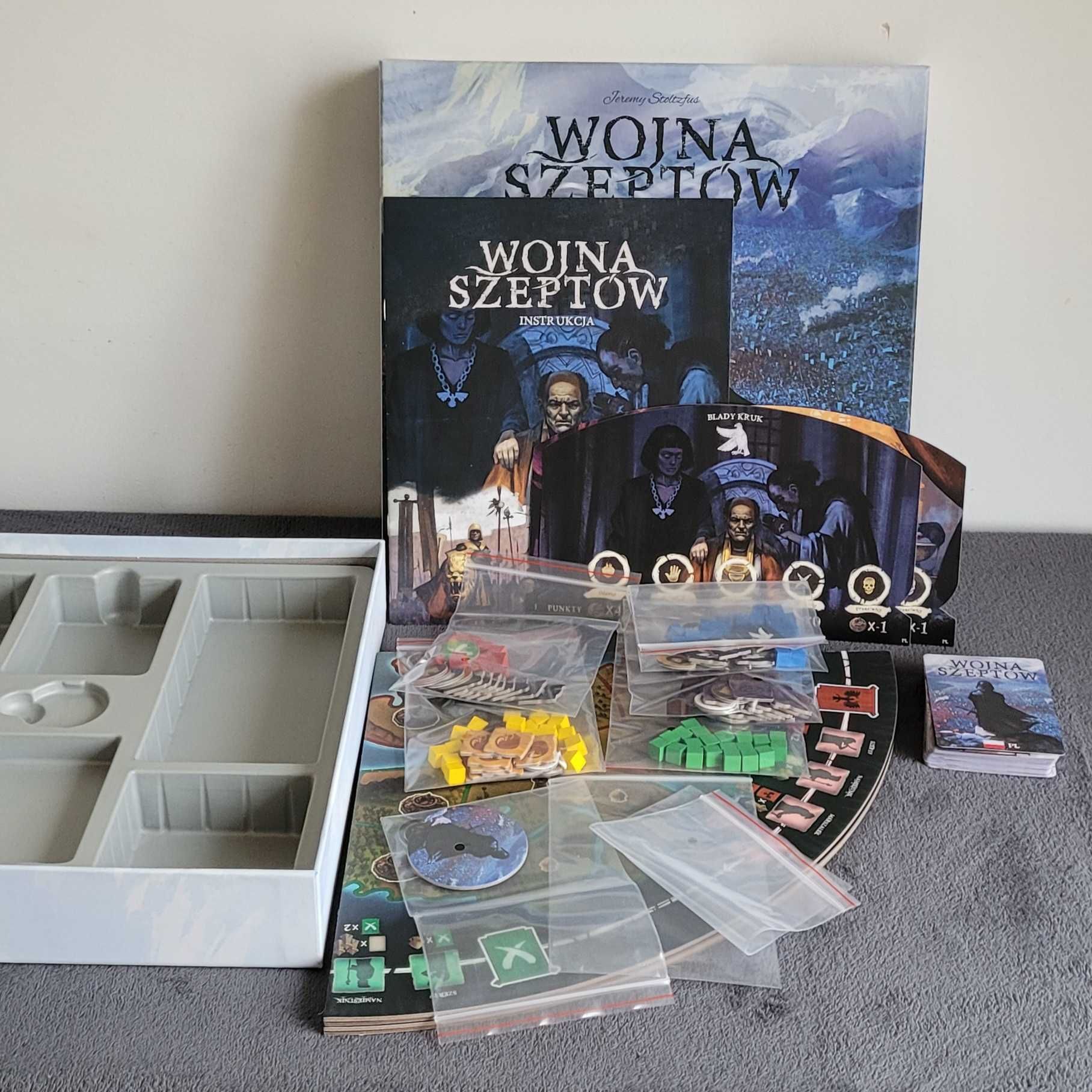 Gra planszowa Wojna Szeptów (nowa otwarta)