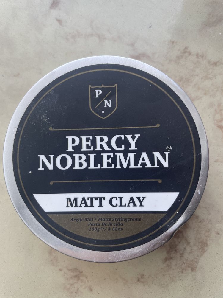 Percy Nobleman Matt Clay - glinka do włosów
